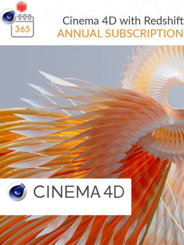 Cinema 4D mit Redshift jährlich